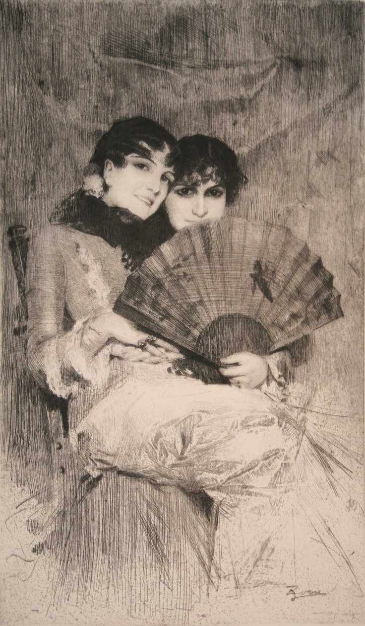 Fætter og kusine af Anders Leonard Zorn