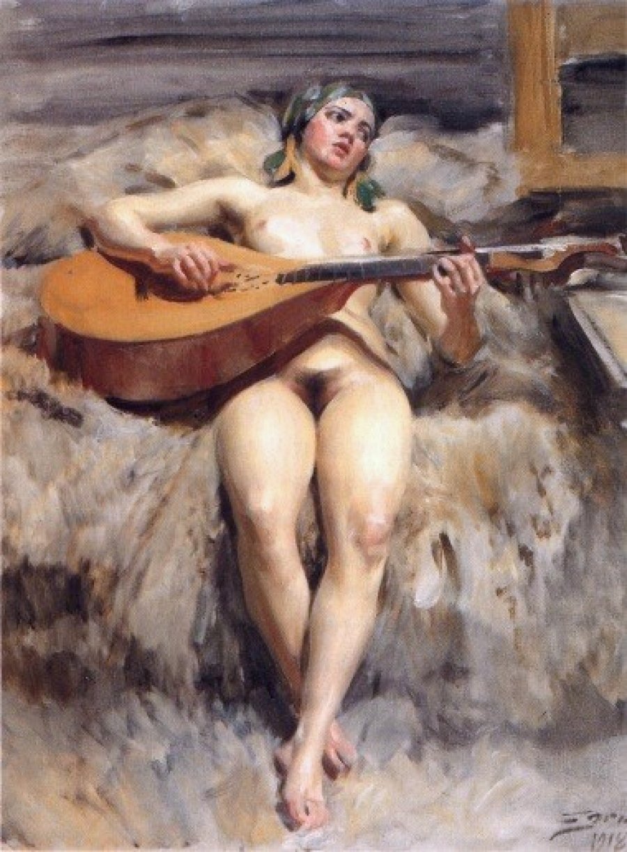 Studio Idyl af Anders Leonard Zorn