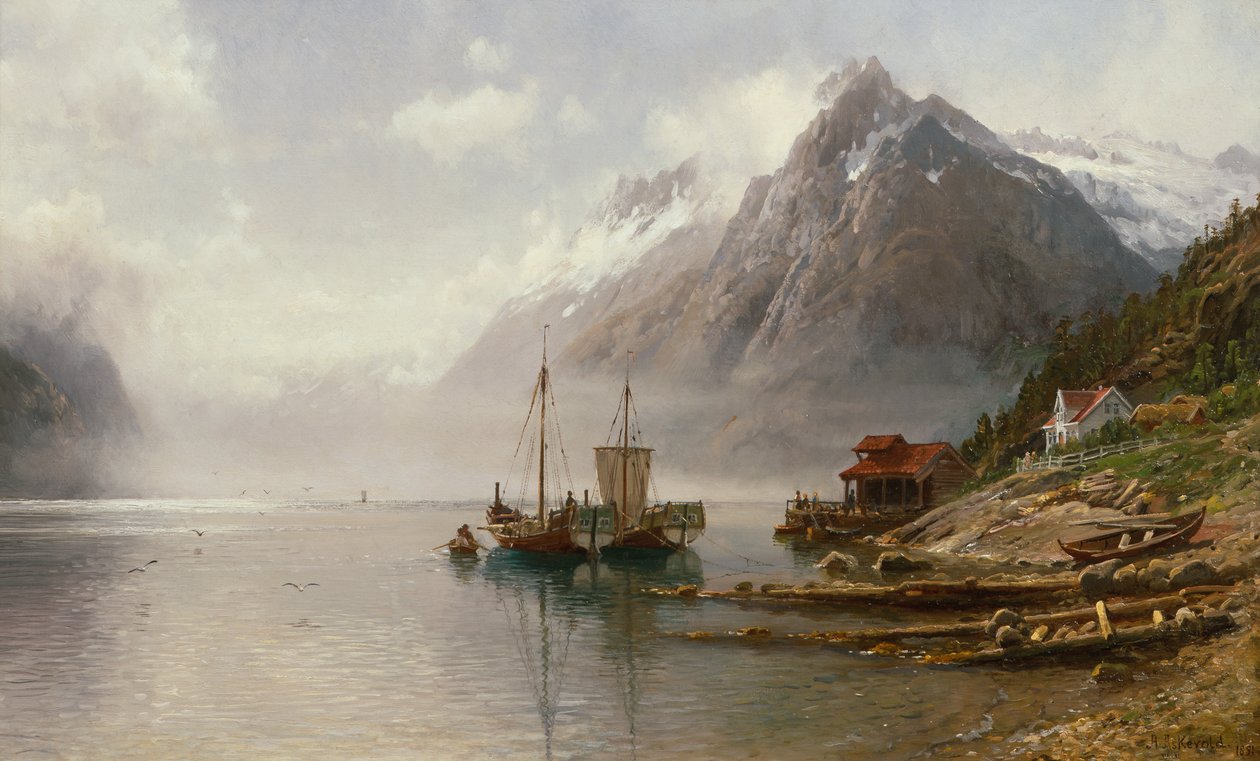 Fra Sognefjorden af Anders Askevold