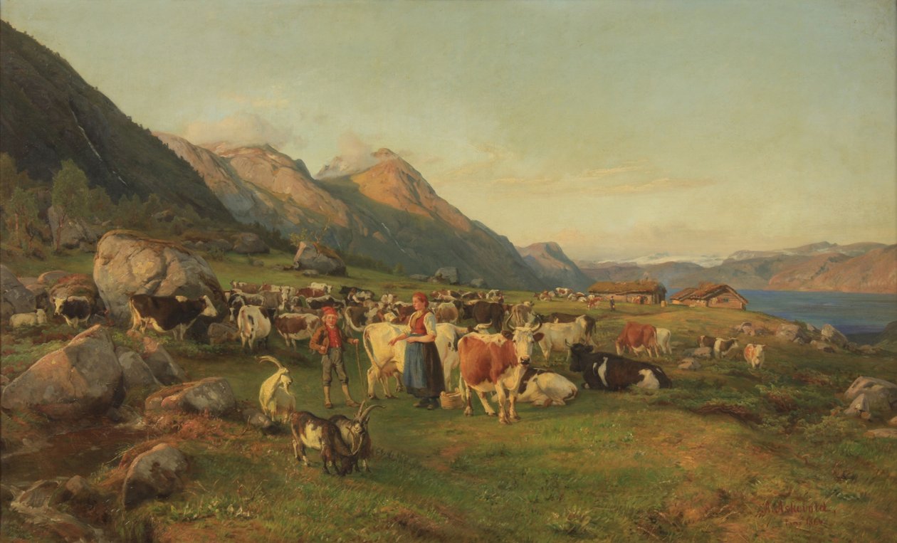 Billede af højt bjerg af Anders Askevold