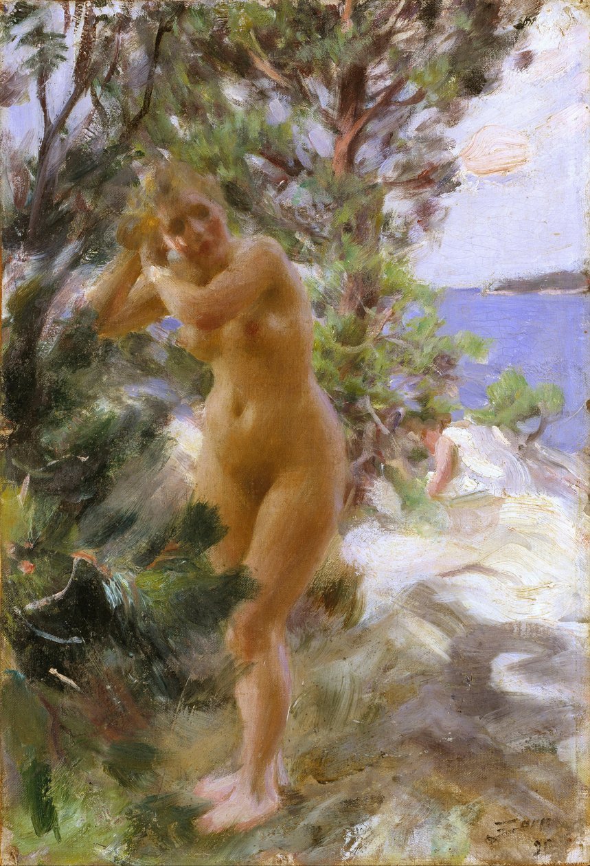 Efter Badet af Anders Leonard Zorn