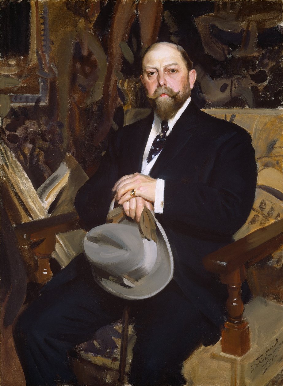 Hugo Reisinger, 1907. af Anders Leonard Zorn