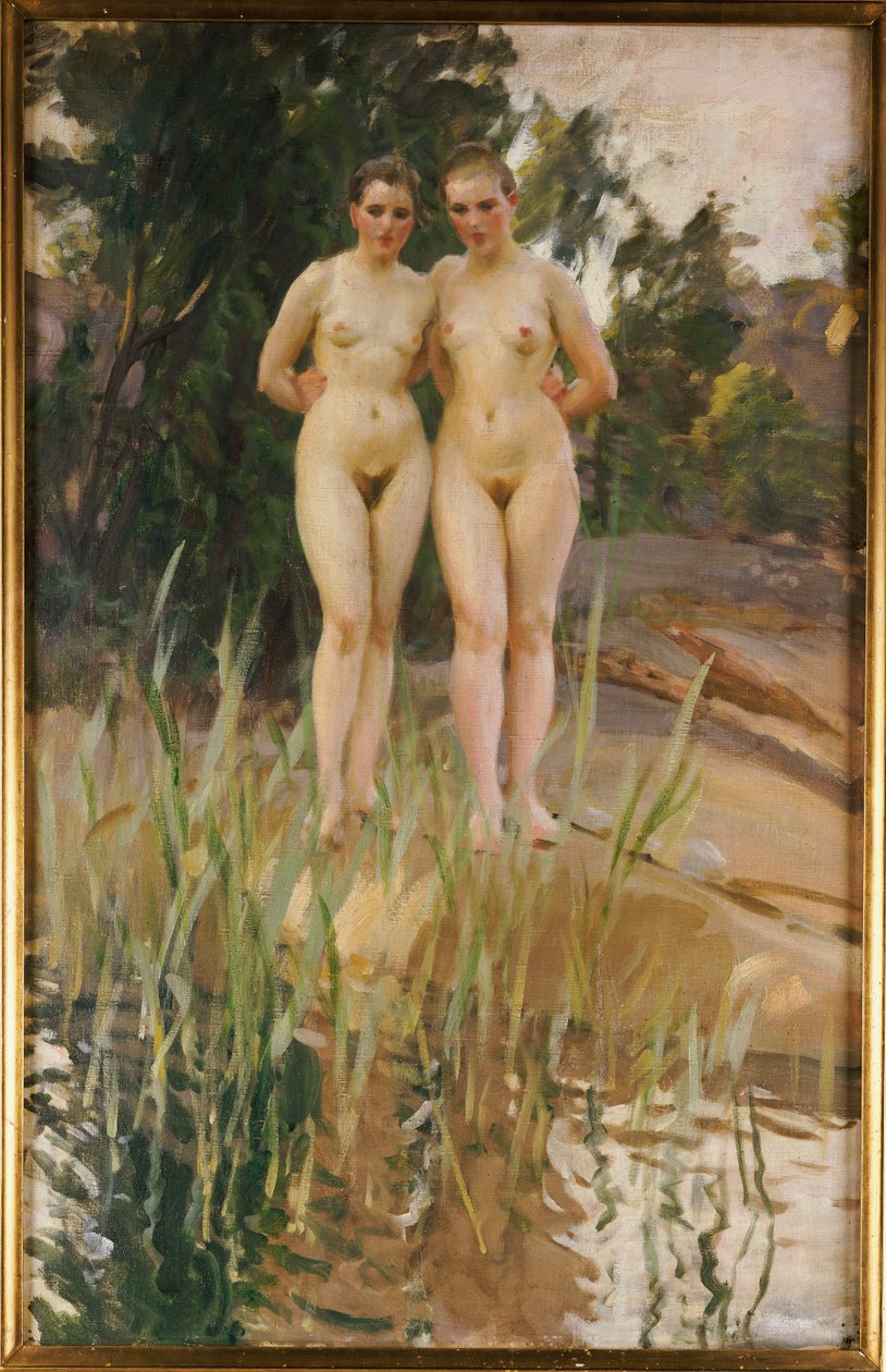 To Venner af Anders Leonard Zorn