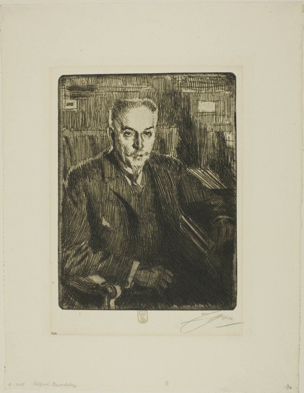Alfred Beurdeley af Anders Leonard Zorn