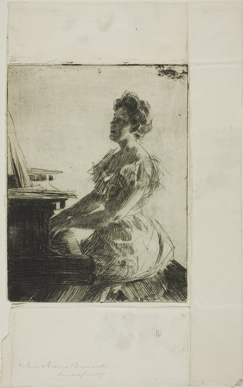 Ved klaveret af Anders Leonard Zorn