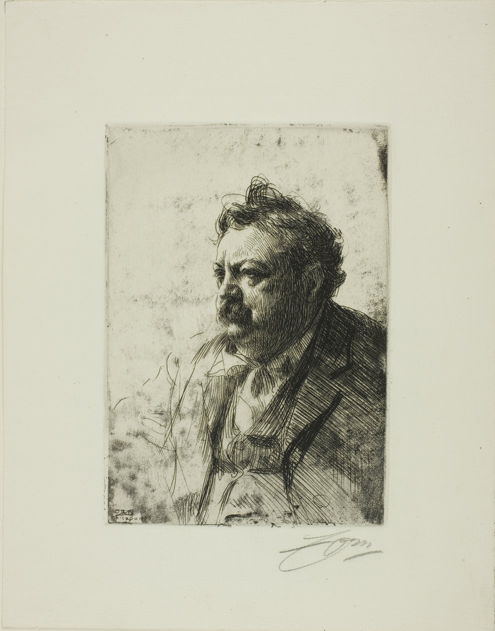 Billy Mason af Anders Leonard Zorn