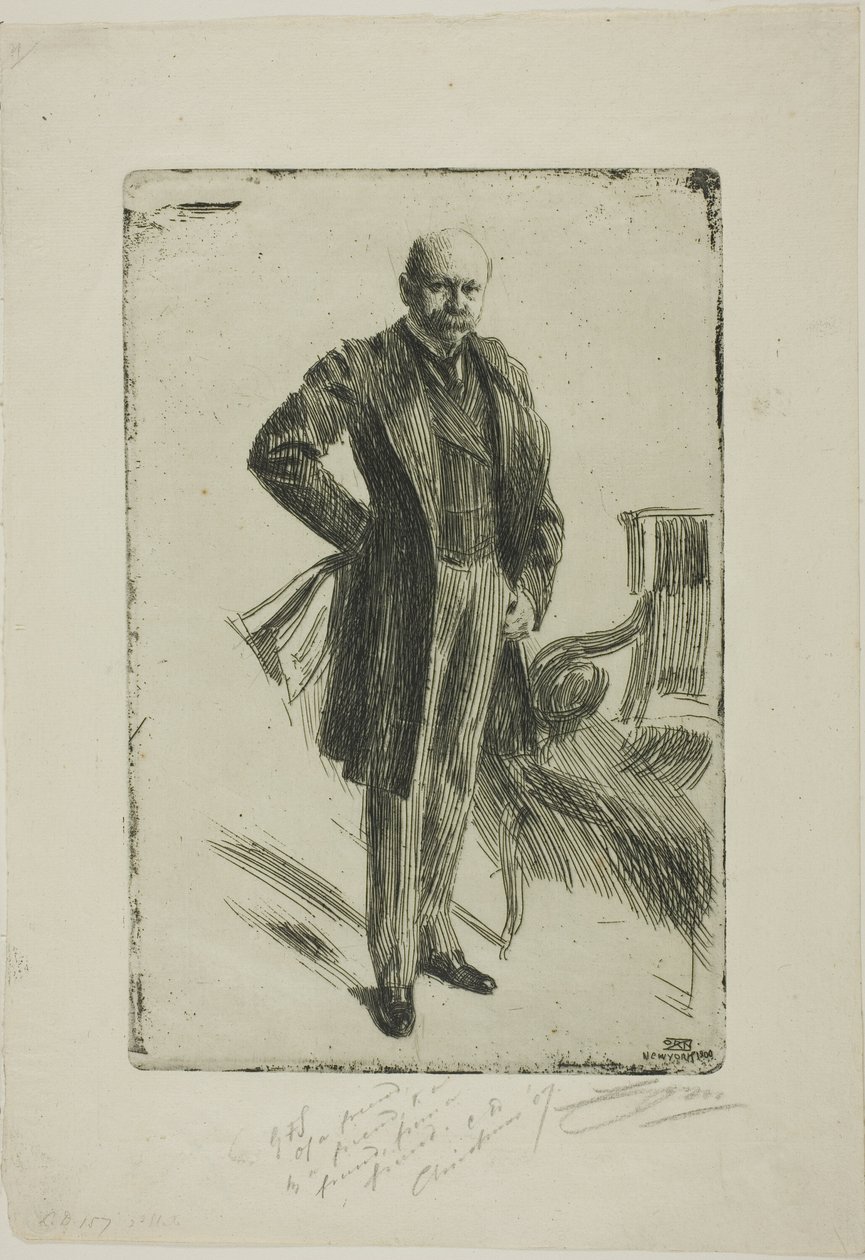 Oberst Lamont I (Hel længde) af Anders Leonard Zorn
