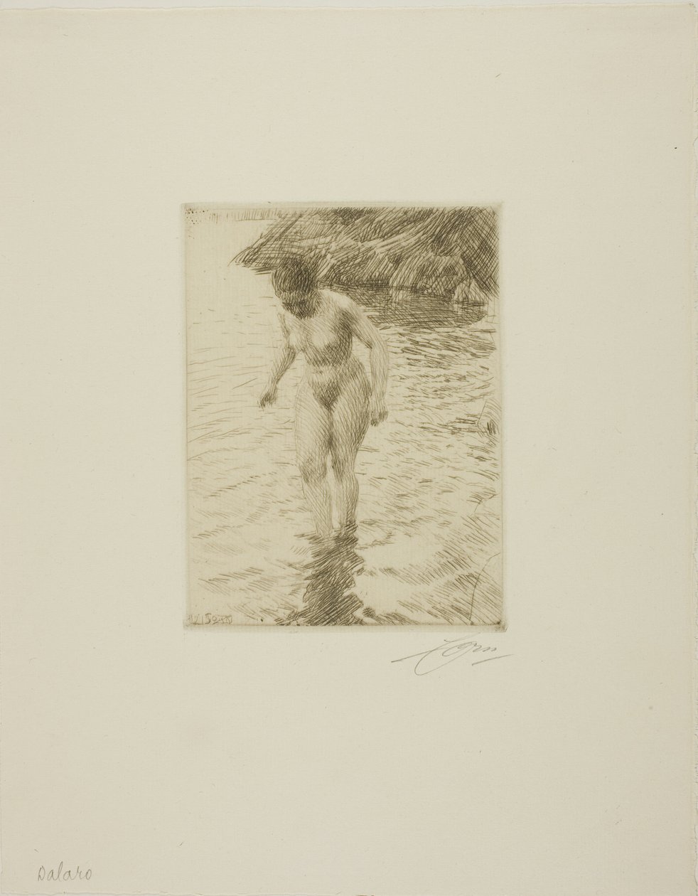 Dalarö af Anders Leonard Zorn