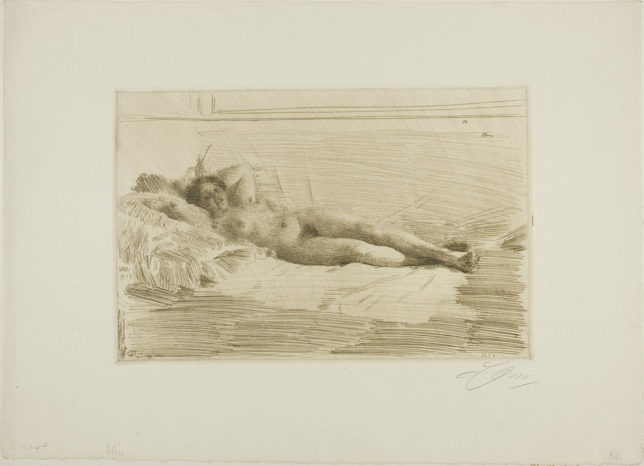 Elin af Anders Leonard Zorn