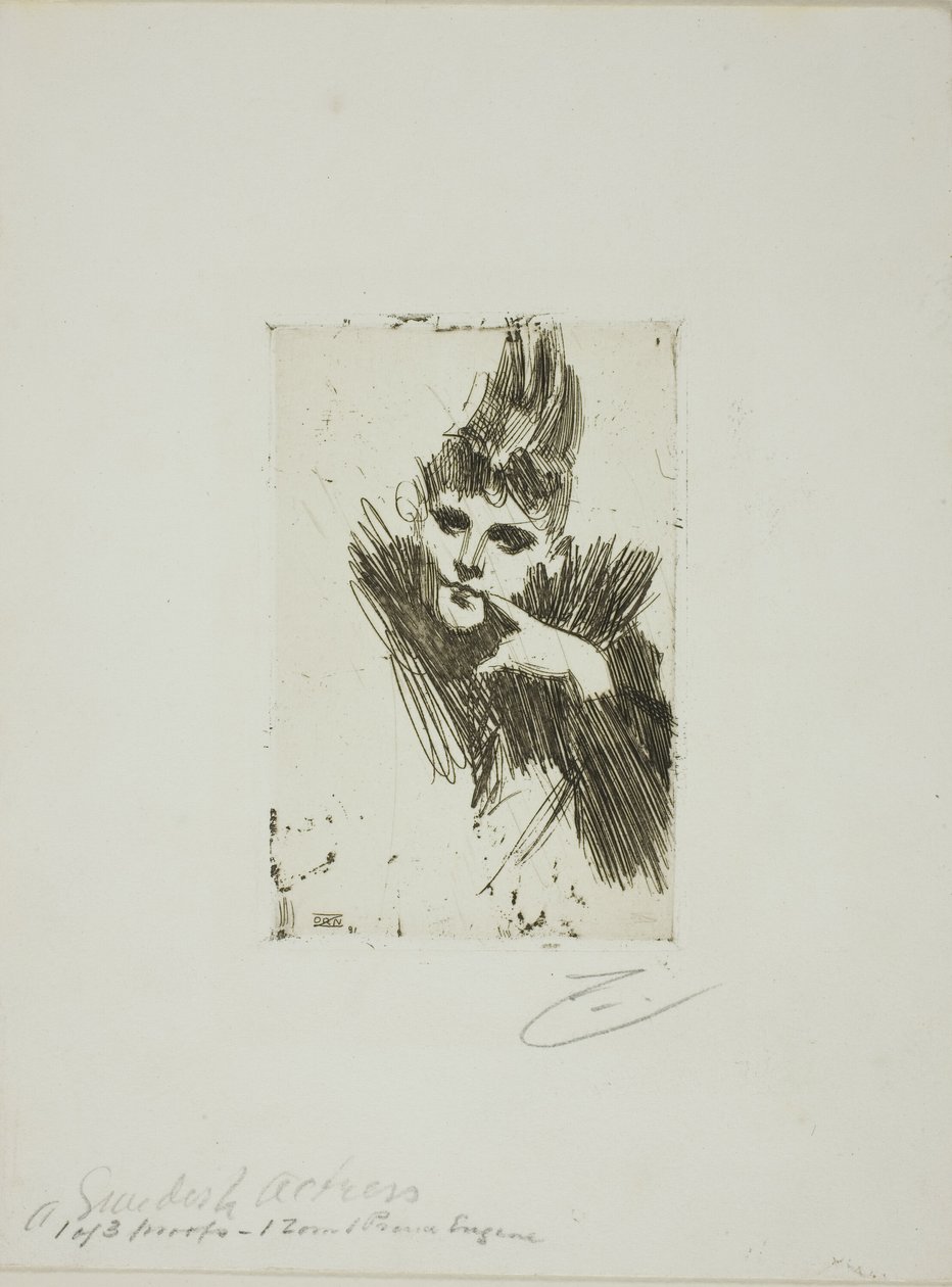 Gerda Grönberg I af Anders Leonard Zorn