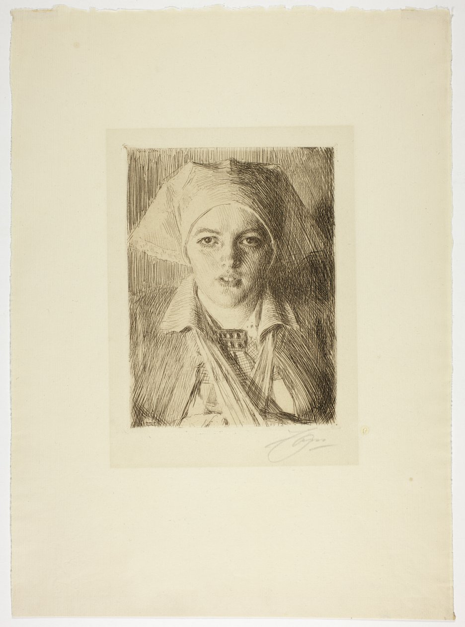 Gulli II af Anders Leonard Zorn
