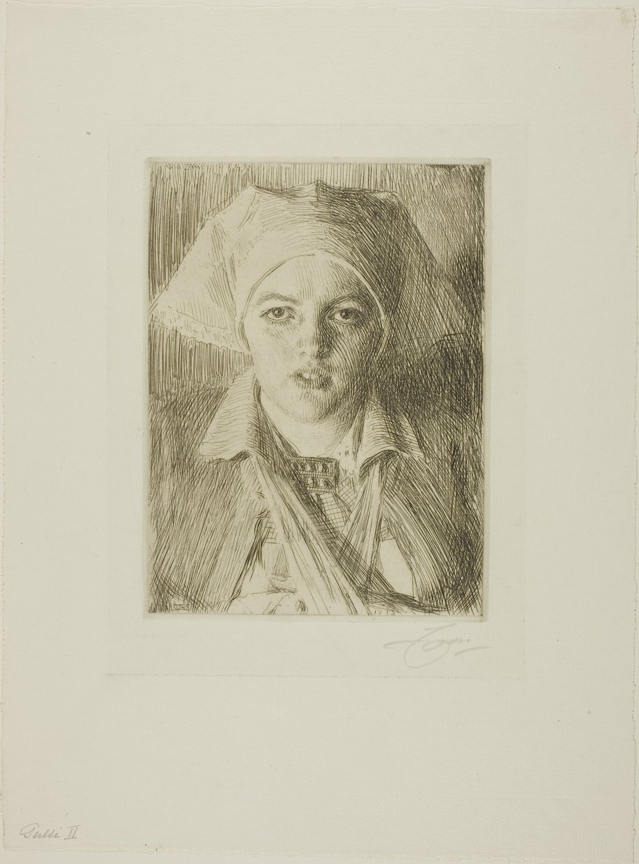 Gulli II af Anders Leonard Zorn
