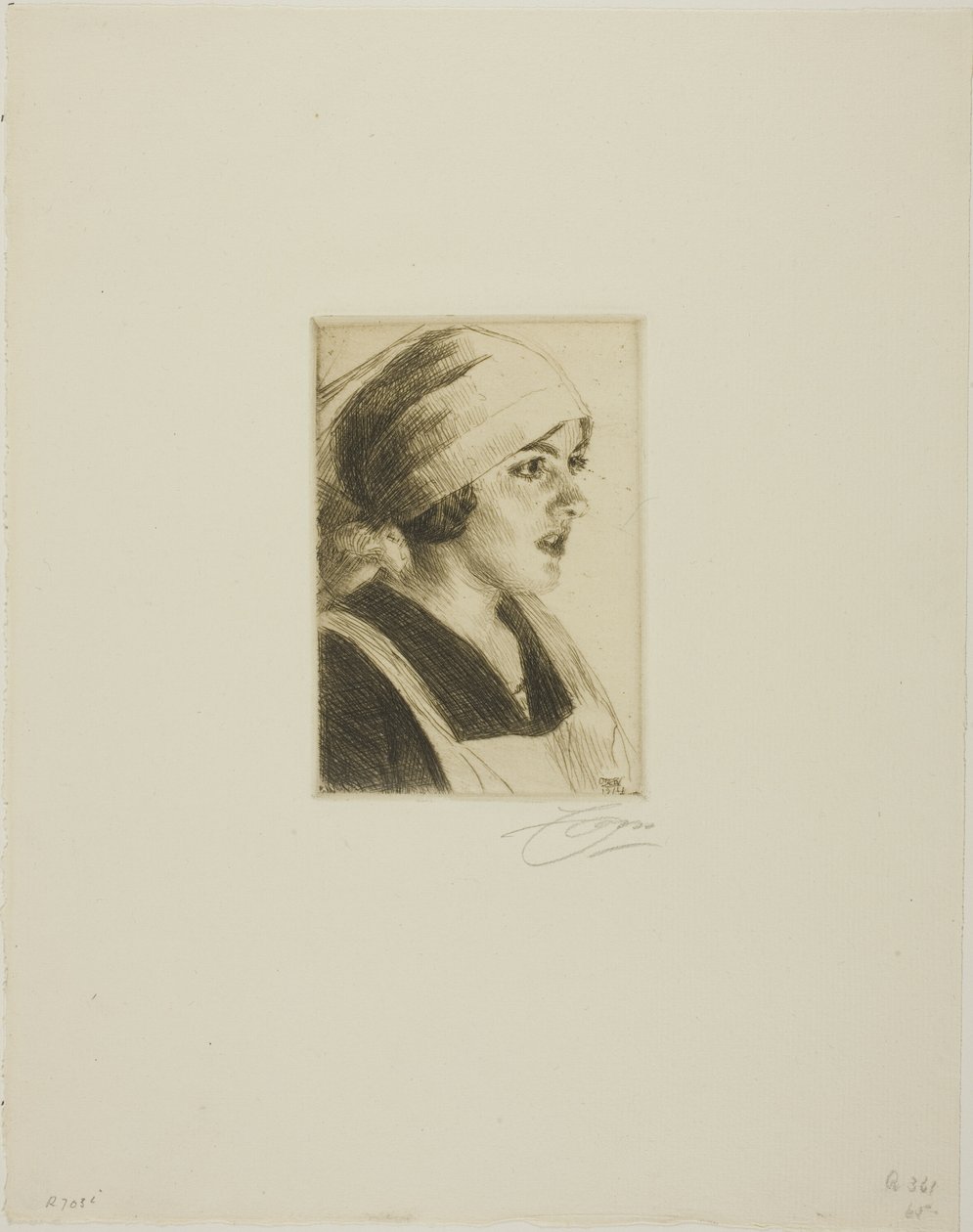 Gully I af Anders Leonard Zorn