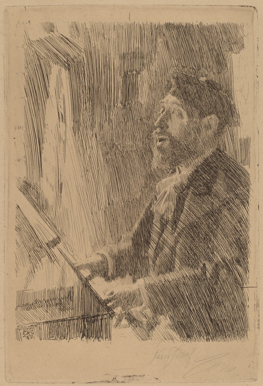 J.B. Faure af Anders Leonard Zorn