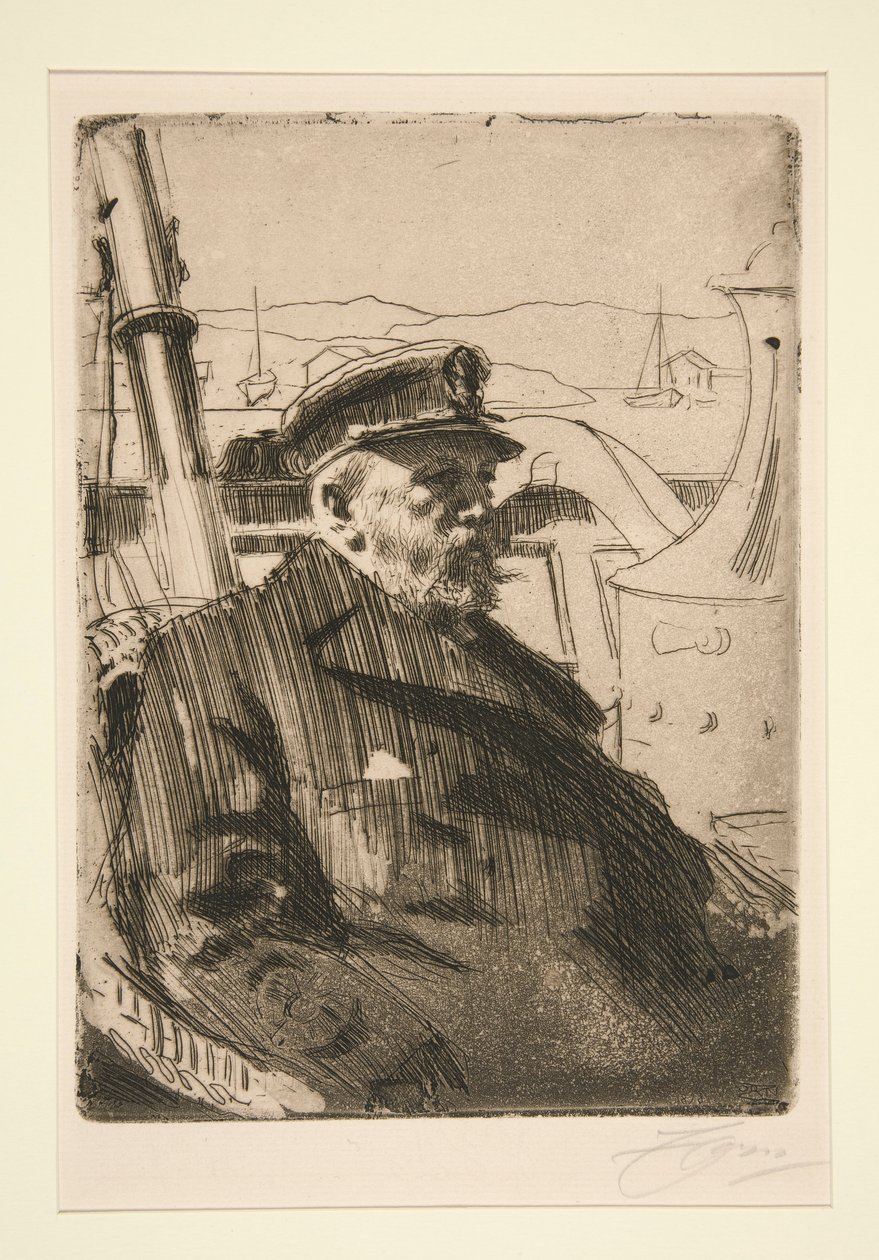 Kong Oscar II af Anders Leonard Zorn