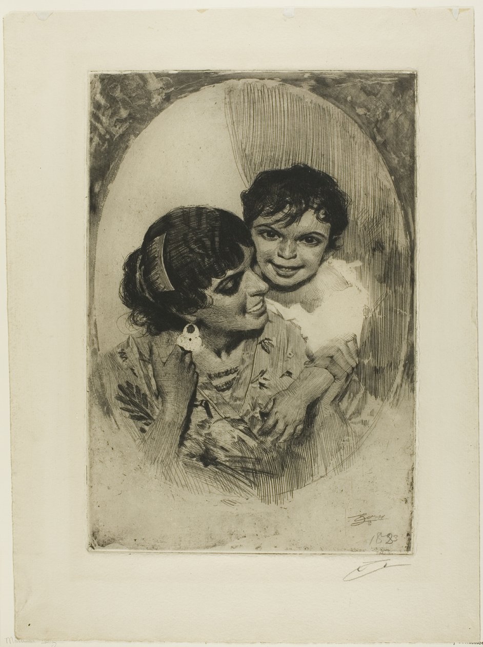 Maternal Delight III af Anders Leonard Zorn