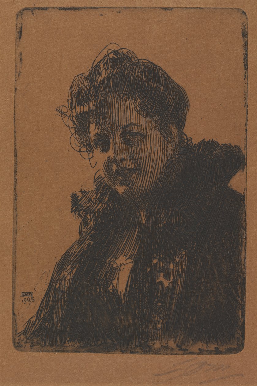 Mme. Granberg af Anders Leonard Zorn