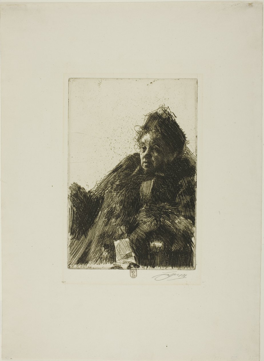 Fru Simon II af Anders Leonard Zorn