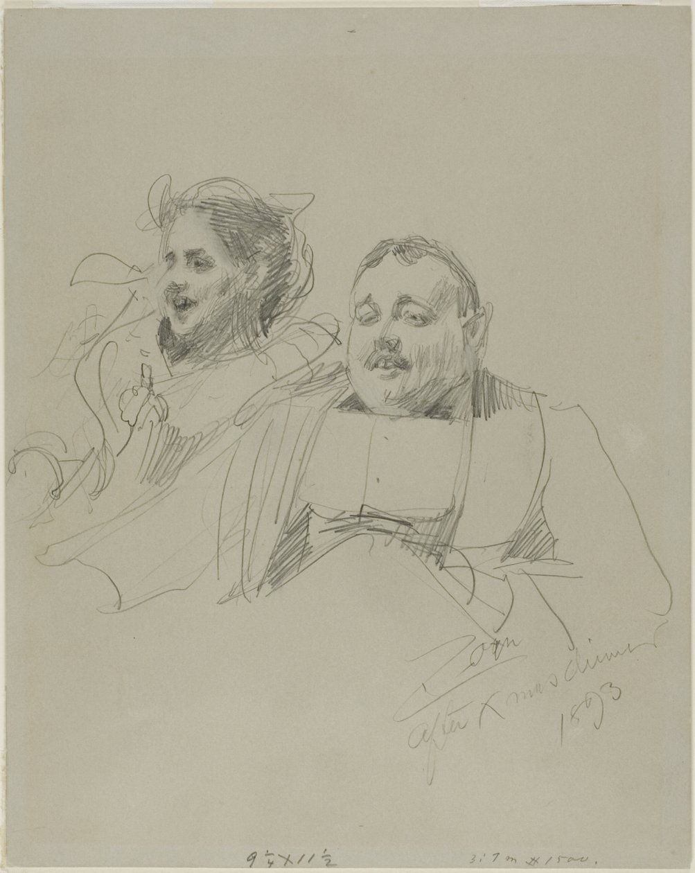 Mr. og Mrs. Raymond Johnson af Anders Leonard Zorn
