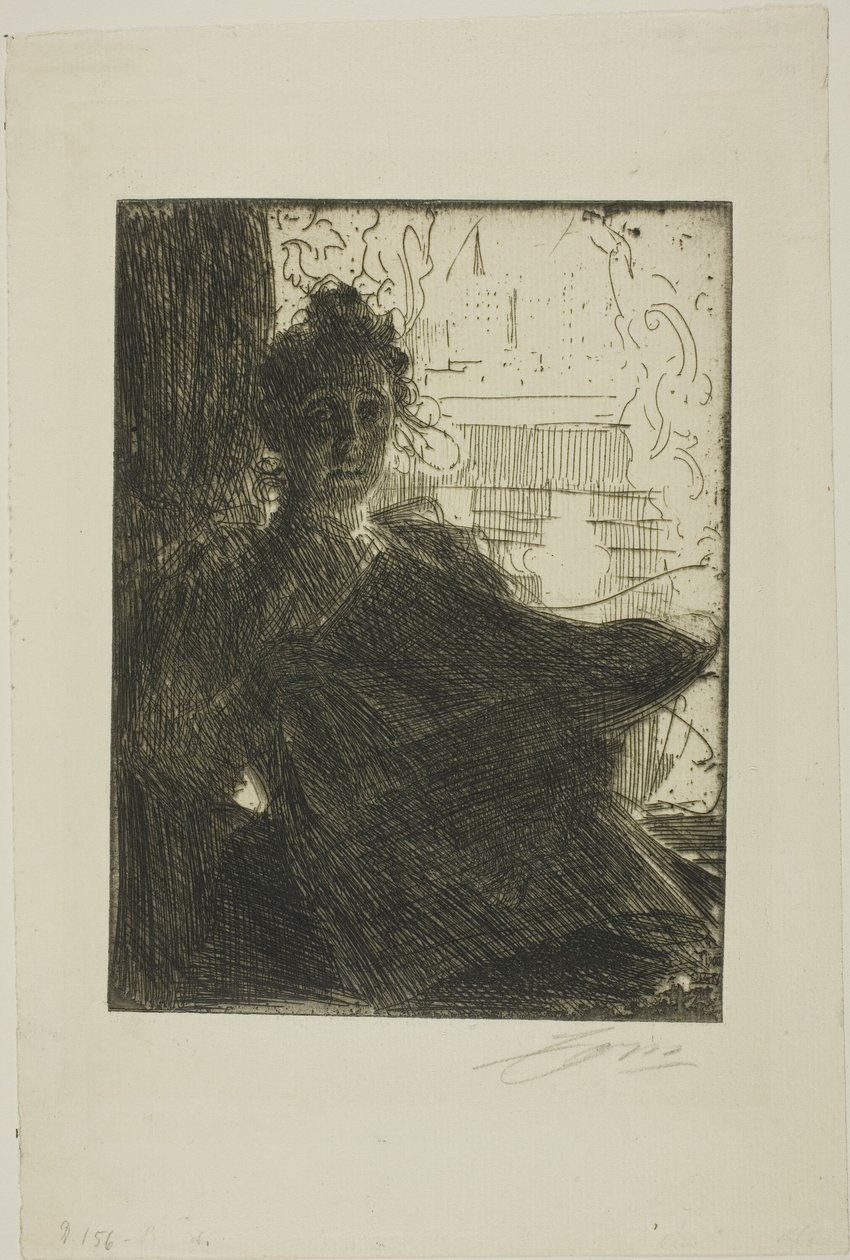 Fru Emma Zorn af Anders Leonard Zorn