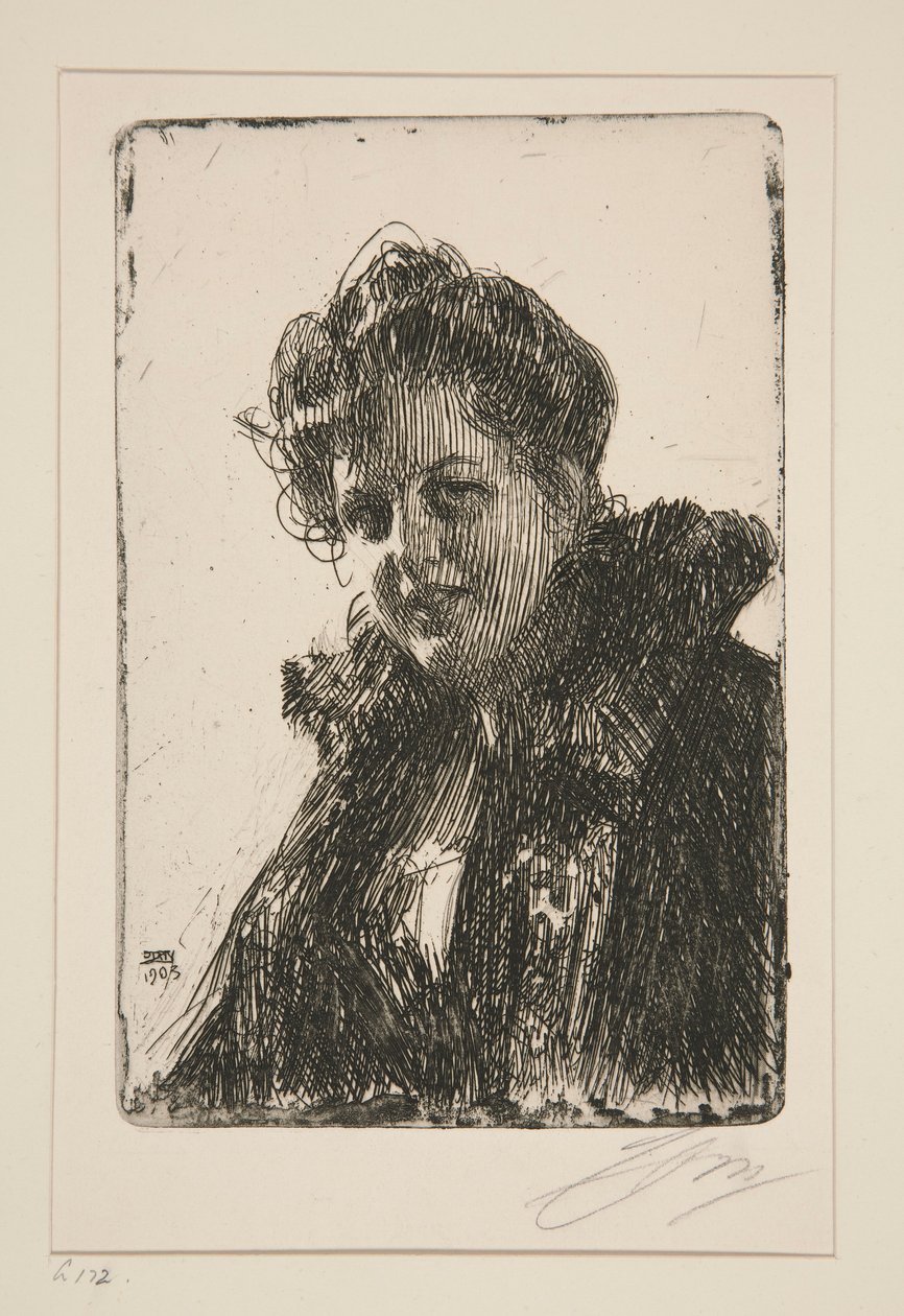 Fru. Granberg af Anders Leonard Zorn