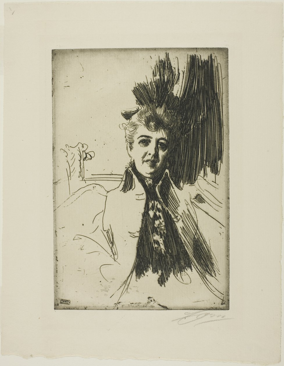 Fru Potter Palmer af Anders Leonard Zorn