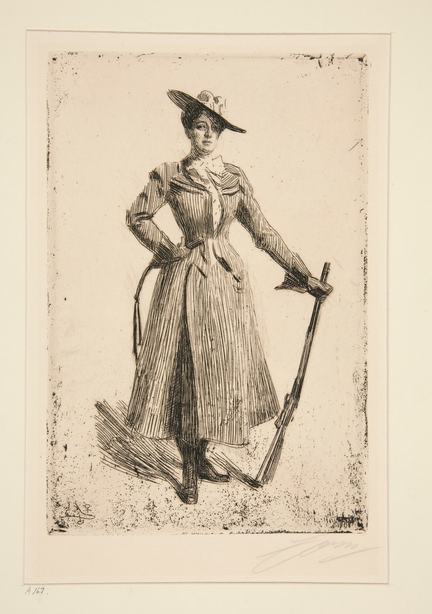 Mrs. Thompson Seton af Anders Leonard Zorn