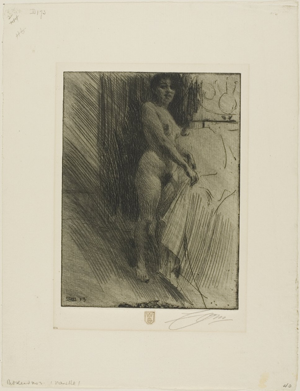 Nanette af Anders Leonard Zorn