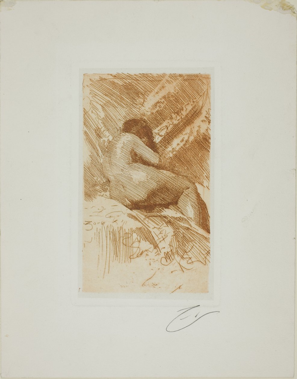 Nøgenstudie af Anders Leonard Zorn