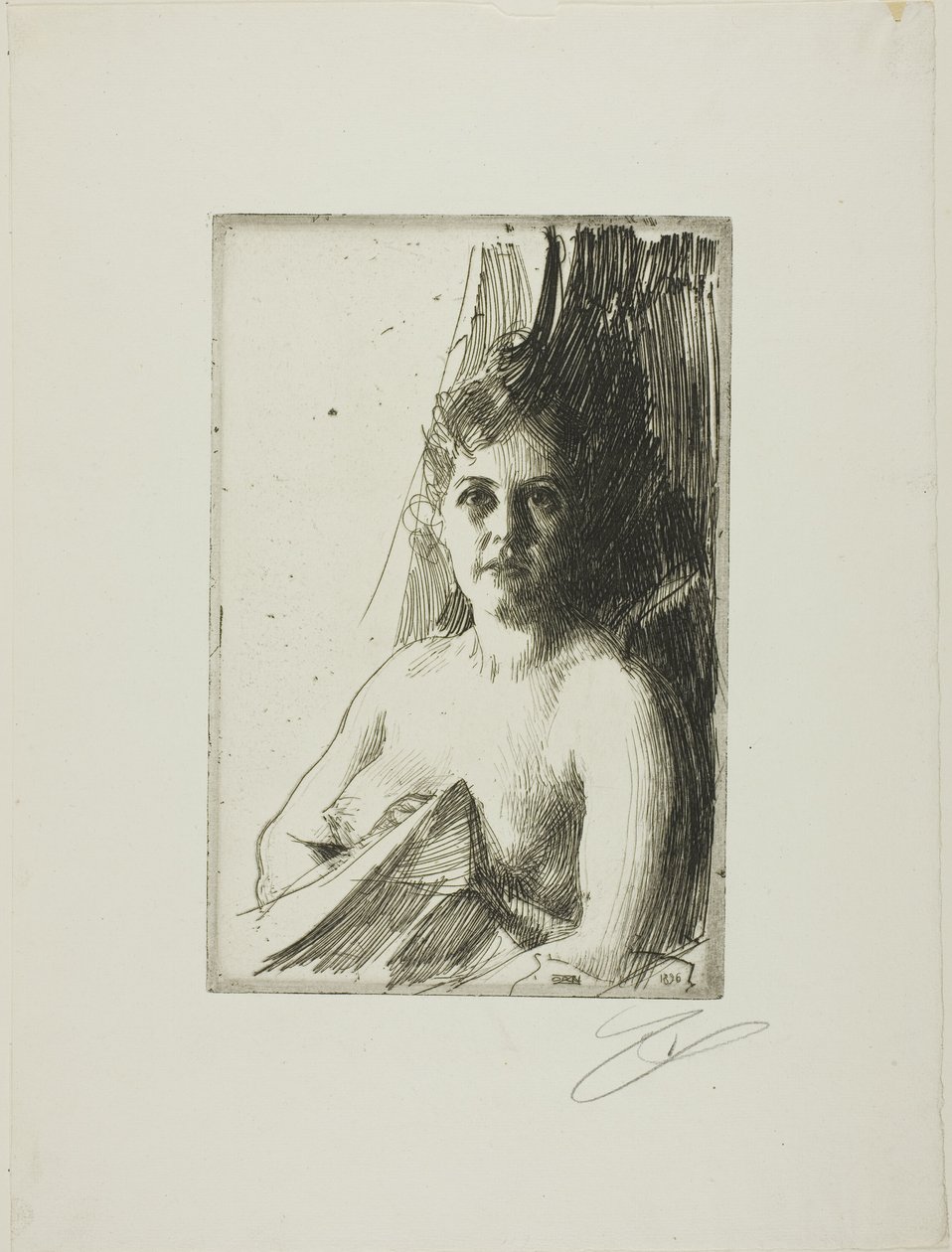 Nøgenstudie III af Anders Leonard Zorn
