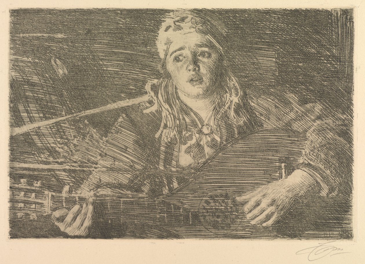 Ols Maria af Anders Leonard Zorn