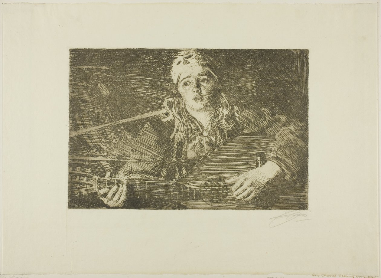 Ols Maria af Anders Leonard Zorn