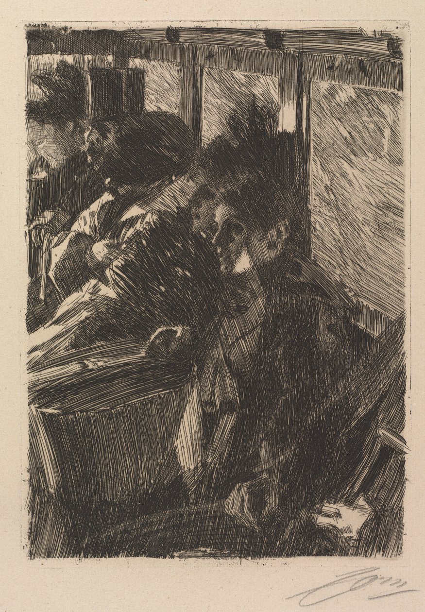 Omnibus af Anders Leonard Zorn