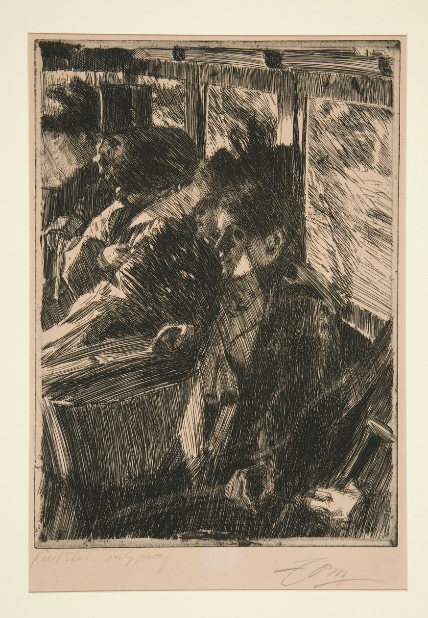 Omnibus af Anders Leonard Zorn