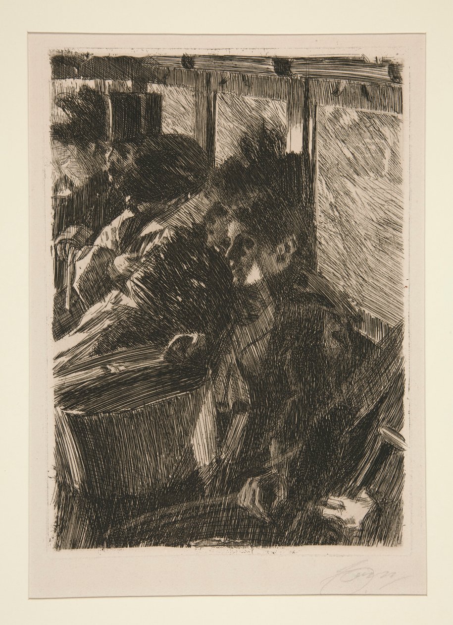 Omnibus af Anders Leonard Zorn