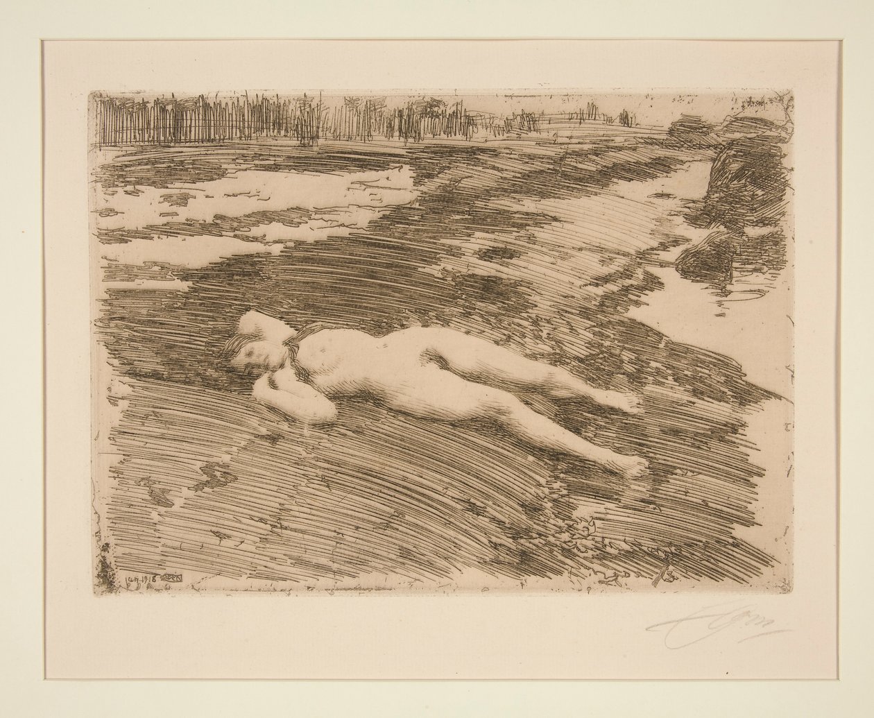 På Sandet af Anders Leonard Zorn