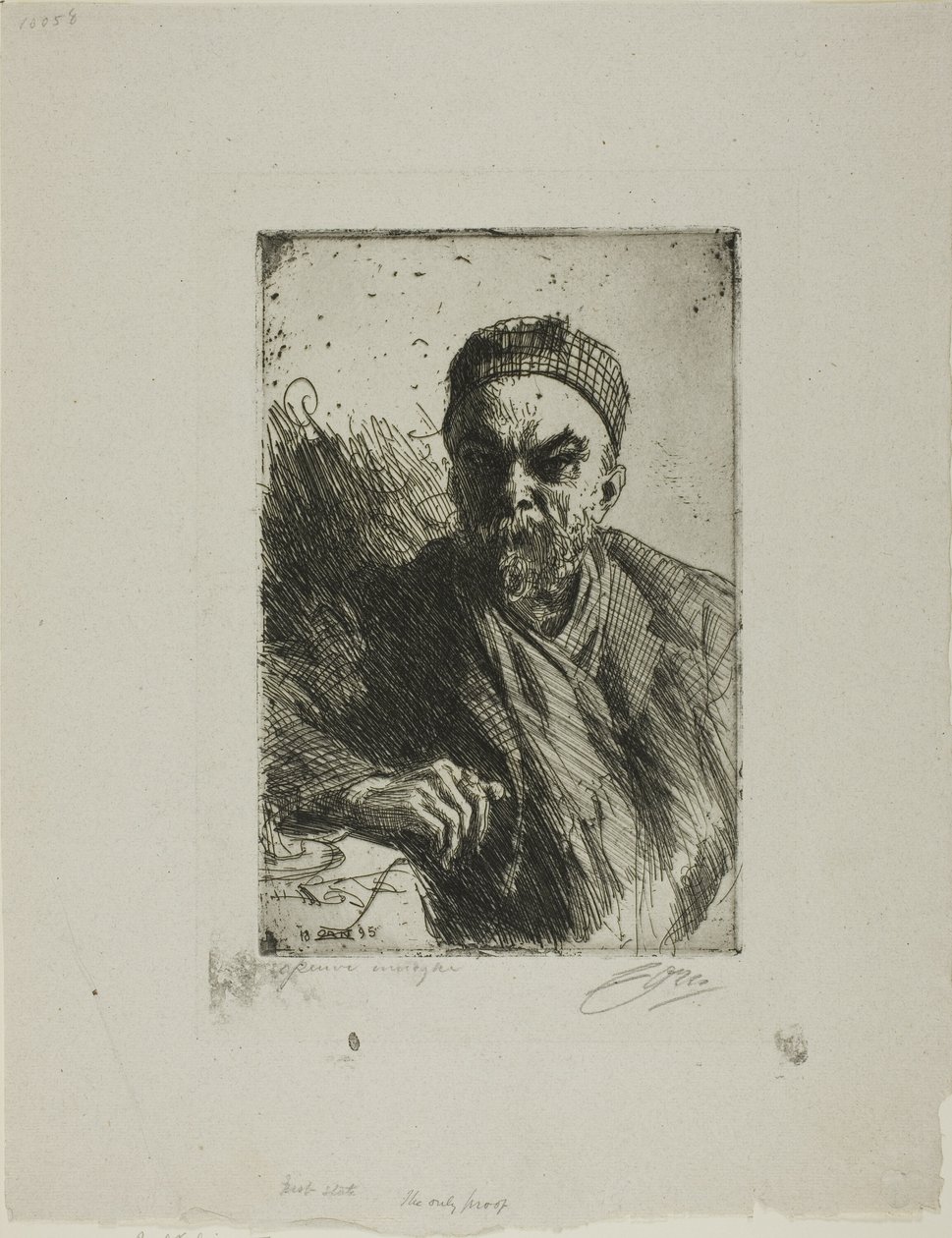Paul Verlaine II af Anders Leonard Zorn
