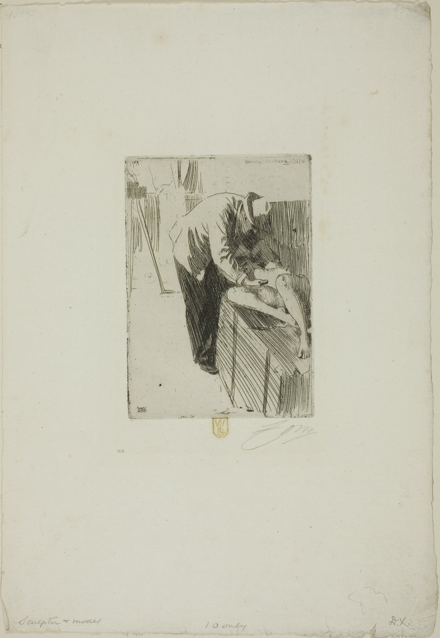 Per Hasselberg af Anders Leonard Zorn