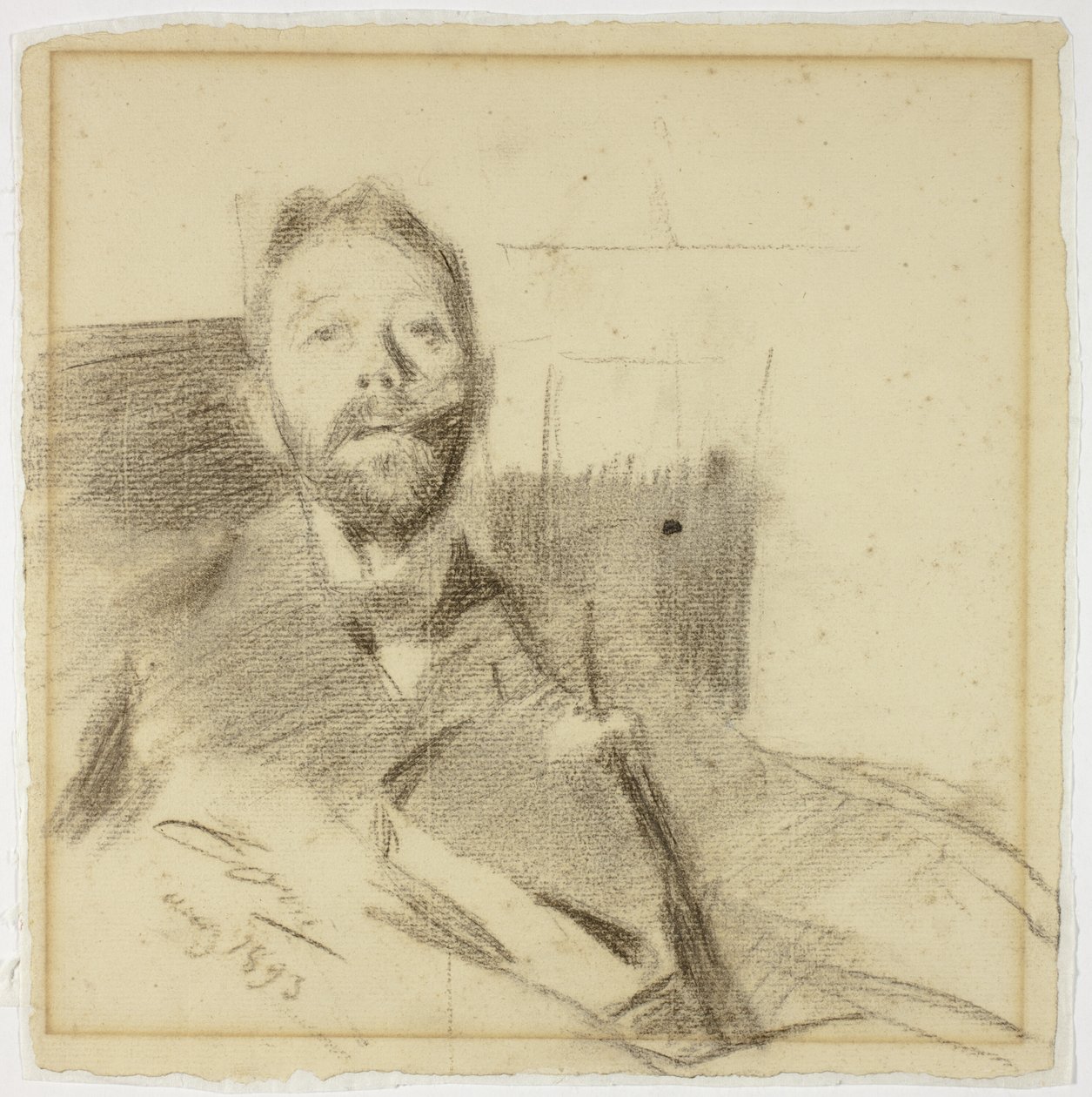 Portræt af Charles Deering af Anders Leonard Zorn