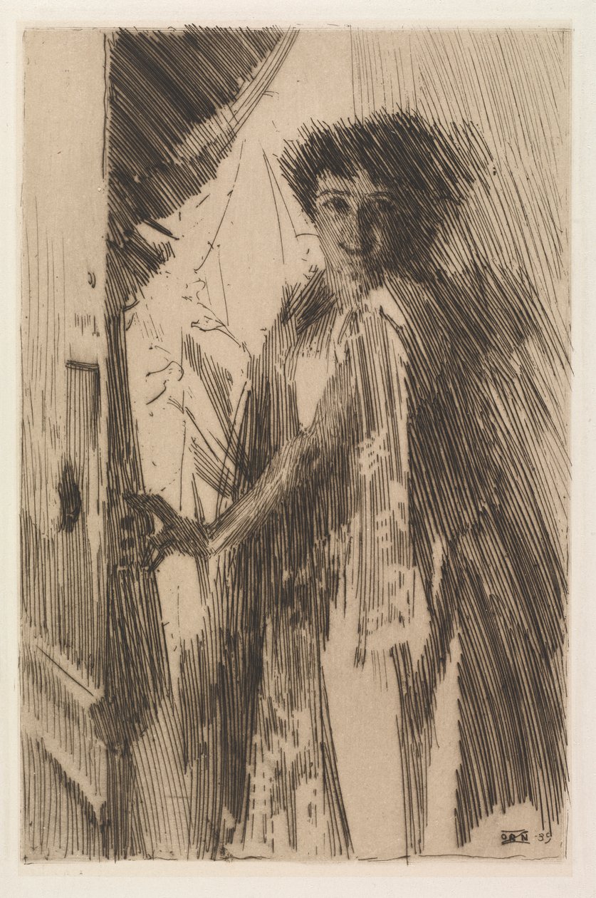Rosita Mauri af Anders Leonard Zorn