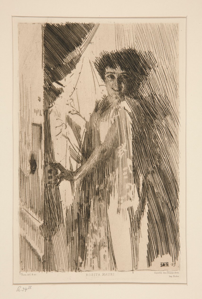 Rosita Mauri af Anders Leonard Zorn