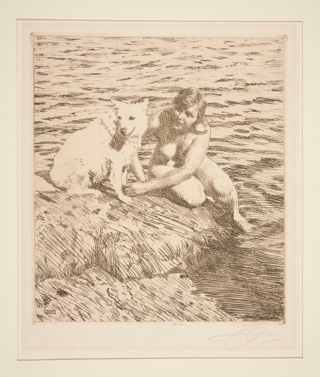 Sappo af Anders Leonard Zorn