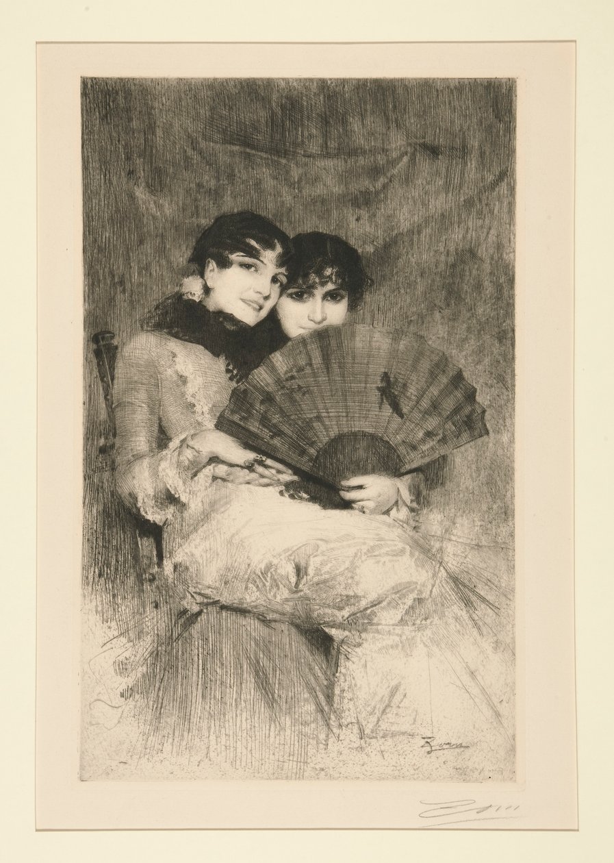 Spanske søstre af Anders Leonard Zorn