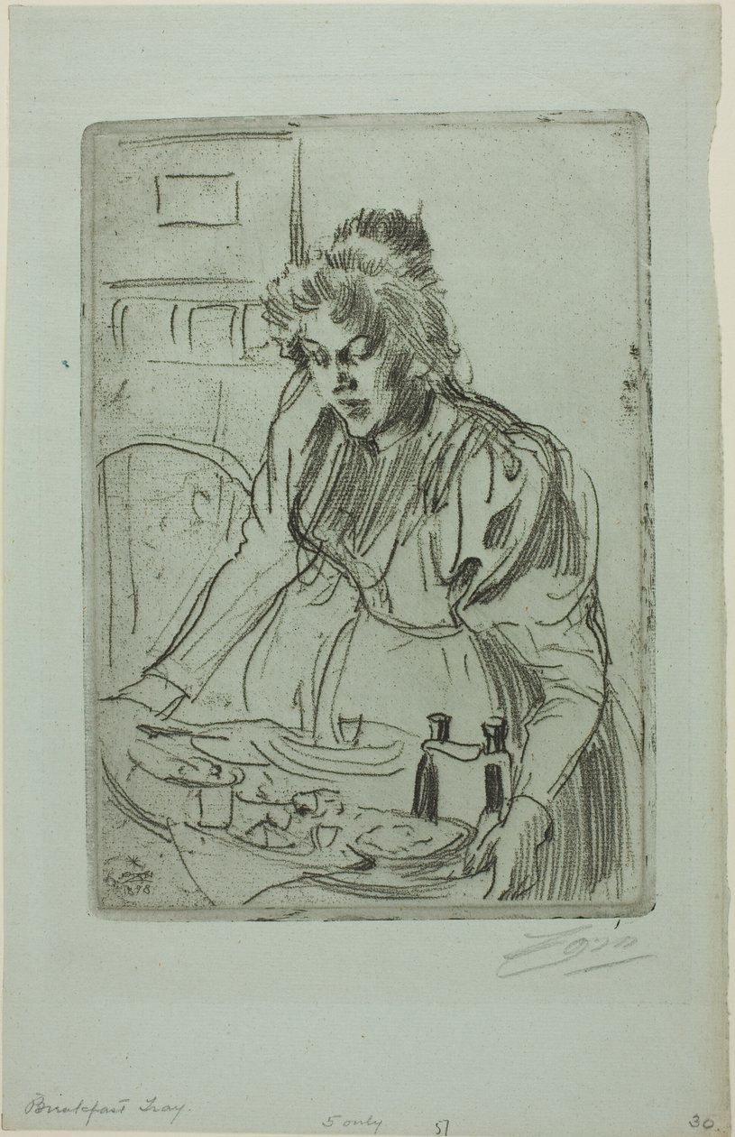 Morgenmaden af Anders Leonard Zorn