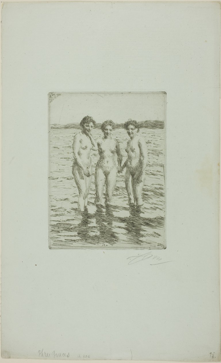 De tre nåder af Anders Leonard Zorn
