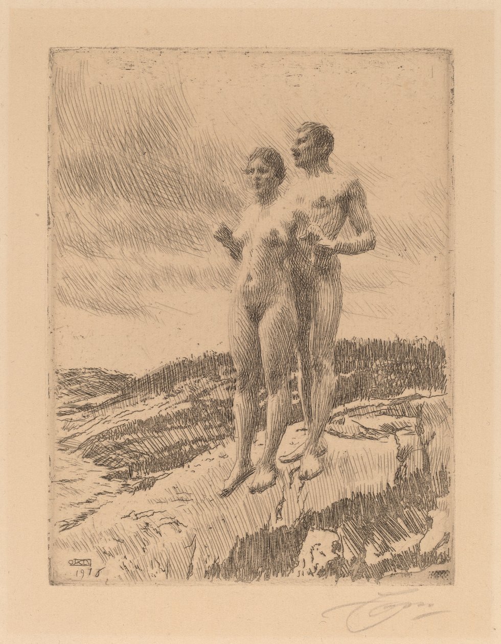De to af Anders Leonard Zorn