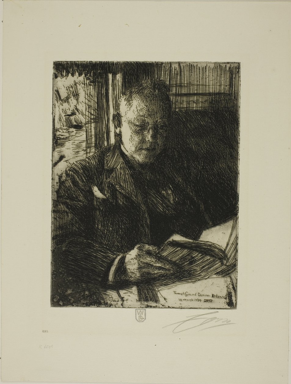 Rejsekammerat (Mr. Ch. Deering) af Anders Leonard Zorn