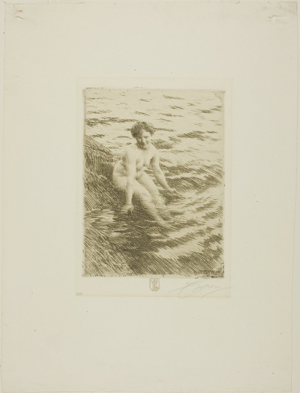 Våd af Anders Leonard Zorn