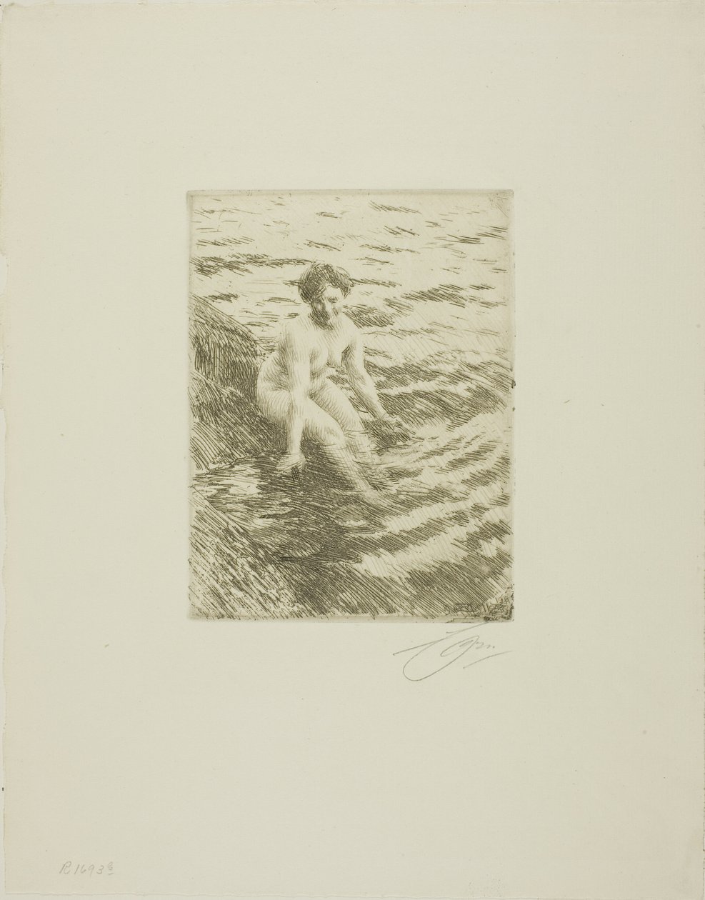 Våd af Anders Leonard Zorn