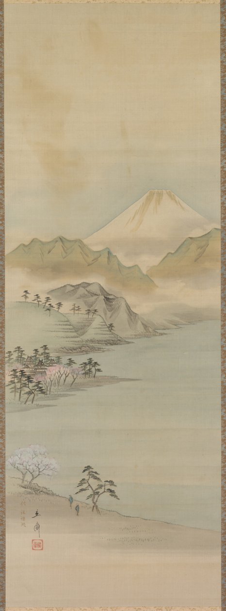 Suwa-søen, 1800-tallet. af Ando Hiroshige